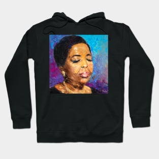 Eyes Shut, Heart Open: Cesaria Evora Hoodie